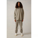 Fog Essentials Hoodie & Pant 2 Piece Set Sweater Black Letters Flocking