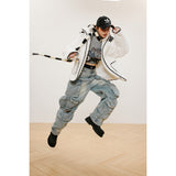 Unisex Coat Loose Lapel Plush Coat