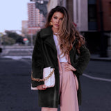 Women Fur Jacket Fashion Plush Coat