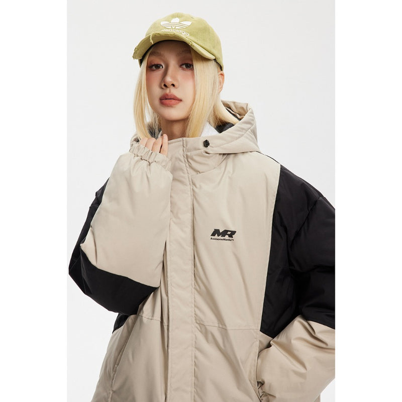 Unisex Coat Outdoor Cotton Coat Loose Thick Winter