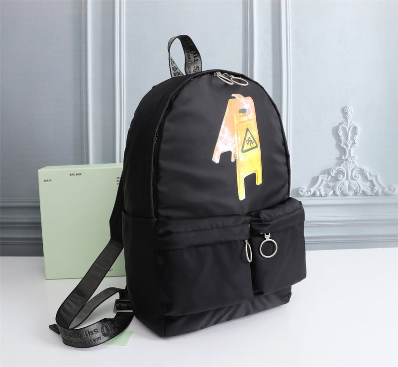 Off White Bag Casual Outdoor Convenient Tote Bag